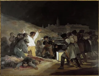 De derde mei 1808 - olieverf op cnavas