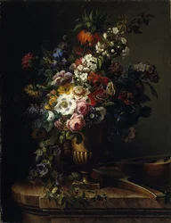 Vaas met bloemen
