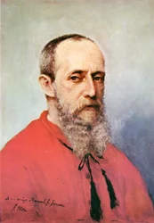 Zelfportret van Francisco Oller