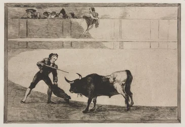 Stierengevechten: Pedro Romeo Doodt de Gestopte Stier, 1876