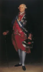 Karel IV in het Uniform van Kolonel van de Guardias de Corps, 1800