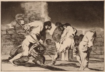 Wrede dwaasheid (Wrede disparate), uit de serie Los Disparates