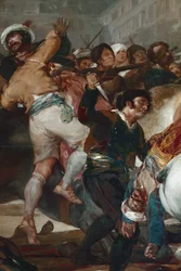 El dos de Mayo (2 mei) of De aanval van de Mamelukken (detail)