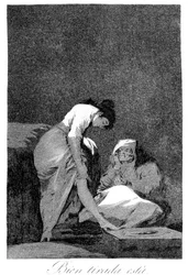 Het is mooi gespannen