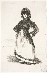 Maja, staand