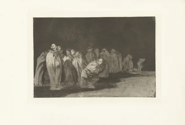 Mannen in zakken (Los Disparates (De dwaasheden), Los Proverbios (De spreekwoorden))