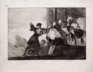 Arme dwaas uit de serie Los Disparates Follies, 1815-1819