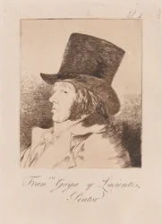 Portret van de kunstenaar, laat 18e-begin 19e eeuw
