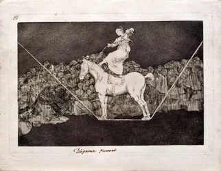 Precieze Dwaasheid uit de serie Los Disparates Follies, 1815-1819