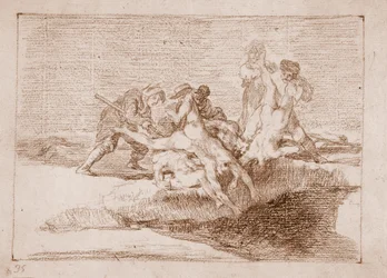 De rampen van de oorlog: Liefdadigheid