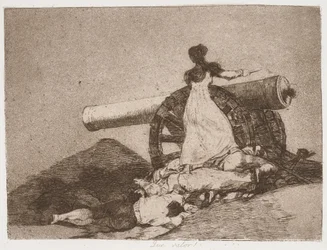 What Courage! (Wat een moed!) uit de serie Los desastres de la guerra