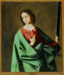 Sint Eufemia ... (schilderij op doek)