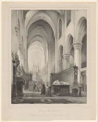 Interieur van Sint-Katharinakerk te Hoogstraten