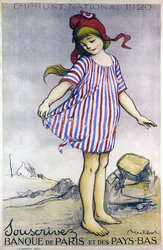 Affiche voor de Nationale Lening 1920, Banque de Paris et des Pays-Bas