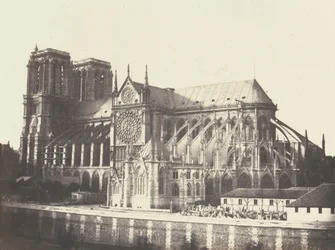 Notre Dame kerk - zuidkant,1852 (foto)