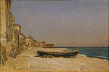 Dorp aan de Middellandse Zee