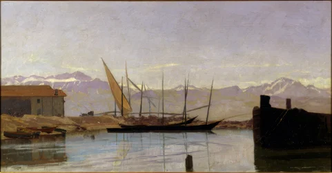 De haven van Paudex
