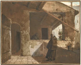 Een Romeinse kloostergang