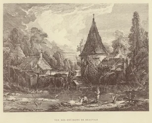 Uitzicht op de Omgeving van Beauvais