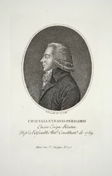 M. Talleyrand-Perigord, Voormalig Bisschop van Autun, gepubliceerd 1791
