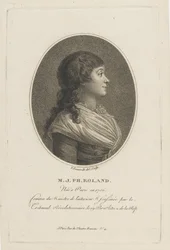 Portret van Madame Roland 1754-1793, c. 1800