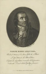 Portret van Marie Joseph Lequinio 1755-1814