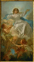 Maria Hemelvaart (schilderij op doek)