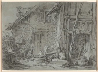De vervallen boerderij