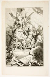 De Gratiën op het graf van Watteau