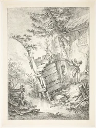 De wasvrouw