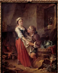 De mooie kok