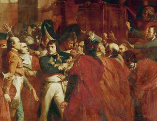 Generaal Bonaparte op de Conseil des Cinq-cents in St ...