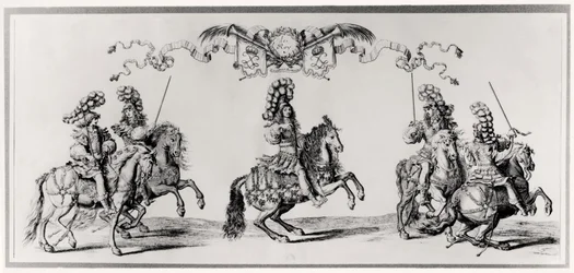 Carrousel voor Lodewijk XIV (1639-1715) c.1662