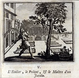 De Pedant School en de Meester van een Tuin