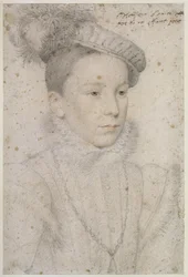 Portret van Henri als jongen, de latere koning Hendrik III