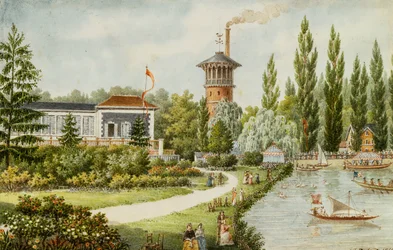 Een recreatiepark buiten Parijs, 1846