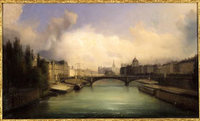 De Seine en het Île de la Cité, gezien vanaf de Pont Royal