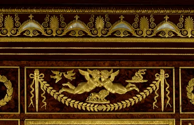 Meubilair: details van de kas van keizerin Josephine de Beauharnais