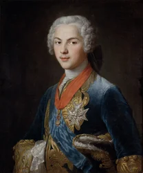 Louis, Dauphin van Frankrijk 1729-1765, zoon van Koning Louis XV, ca. 1745