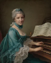 Portret van een vrouw, gezegd te zijn Madame Charles Simon Favart..., 1757