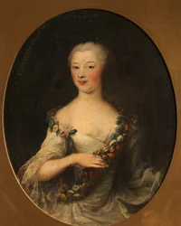 Portret van een vrouw, 1786