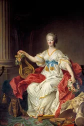 Portret van gravin Jeanne (Becu) du Barry