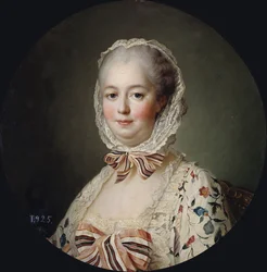 Portret van de markiezin de Pompadour