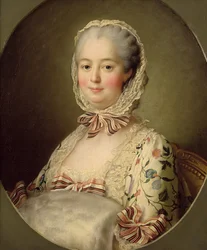 Portret van de Markiezin de Pompadour (1721-64) 1763