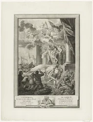 De Genade van Jozef II, gegraveerd door Mathias de Sallieth