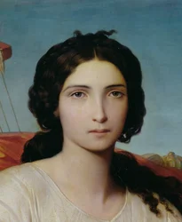 Esther als een Odalisk (detail), 1844