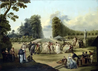 Bal in de Tivoli-tuinen, Parijs