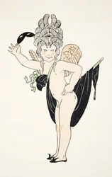 Cherub uit Personages de Comedie, uitgegeven 1922