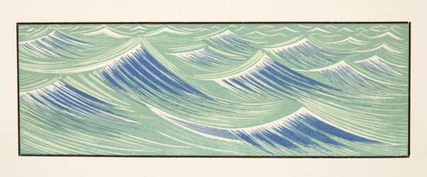 Grafische illustratie uit Prométhée Enchaîné van Aeschylus, uitgegeven 1941