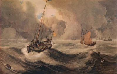 Nederlandse Schuyts bij Vlissingen, 19e eeuw, 1935